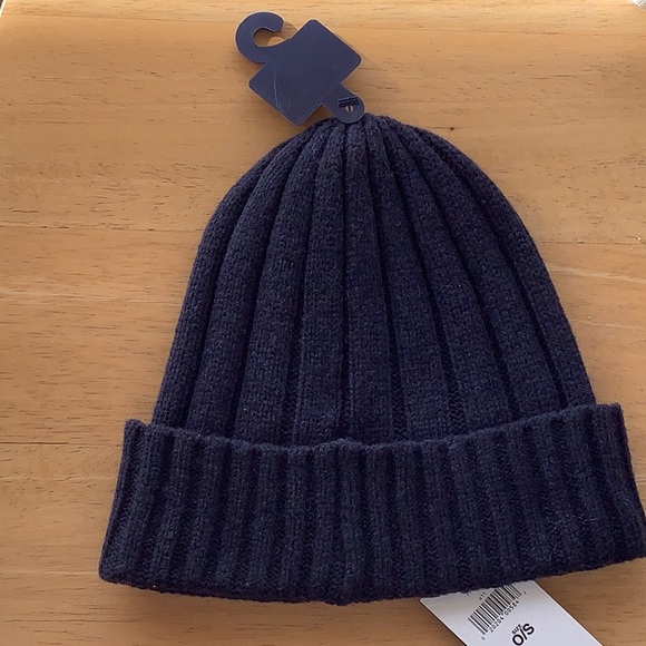 Ralph LAUREN wool CAP beanie HAT blue NWT - Picture 2 of 4